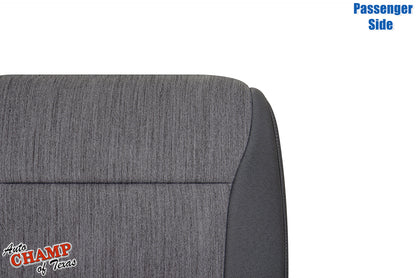 2021 2025 ford f150 xl base passenger seat cover close up gray cloth oem upgrade