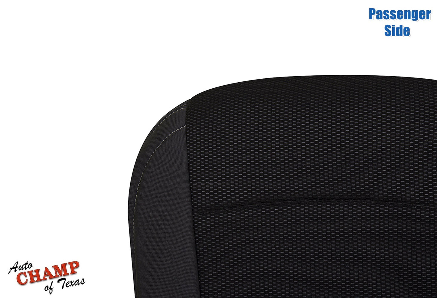 2015-2017 Subaru Outback Passenger Side Bottom Cloth Seat Cover Black
