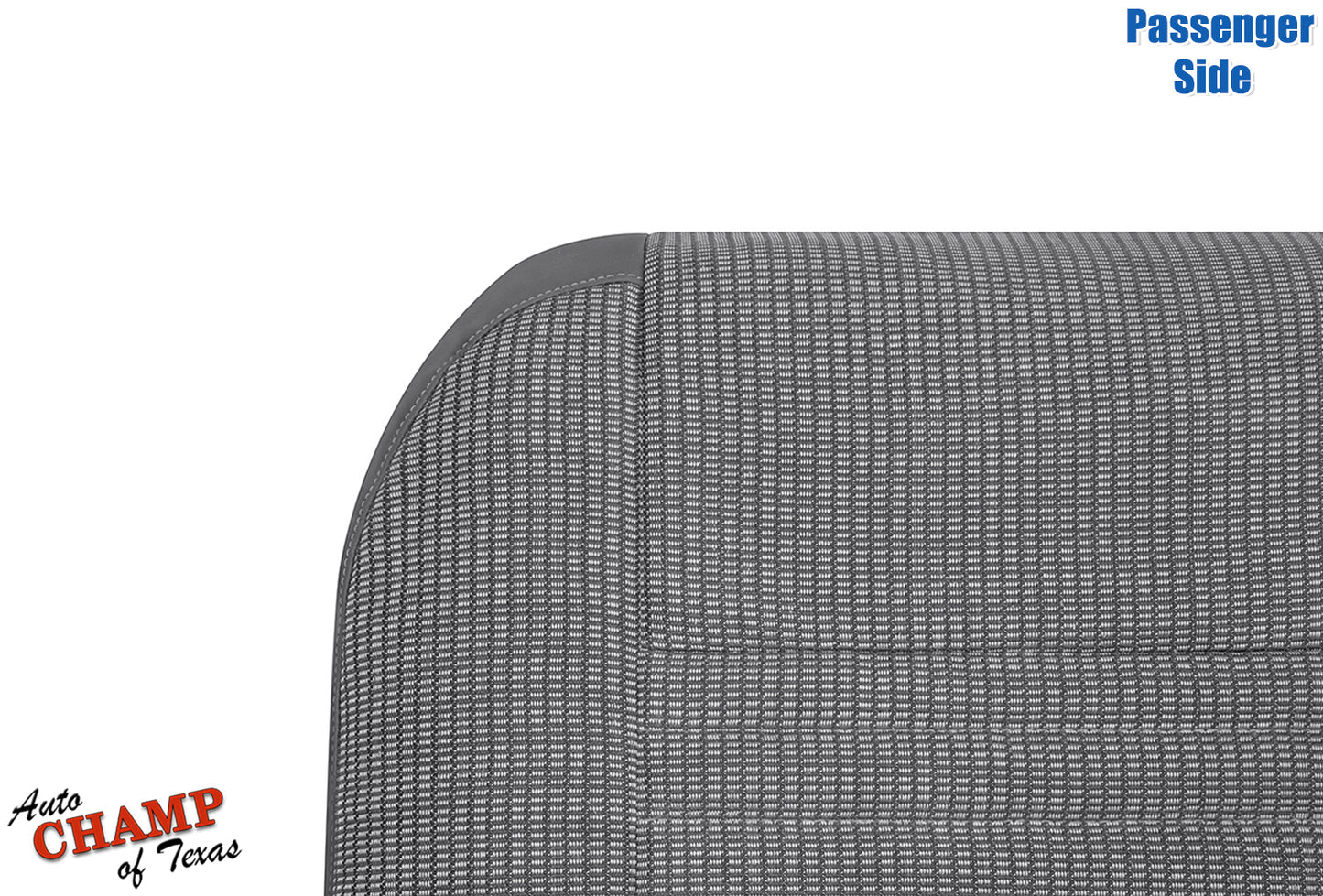 2006-2009 Dodge Ram 2500 ST Work Truck Base Passenger Lean Back Cloth Seat Cover Gray