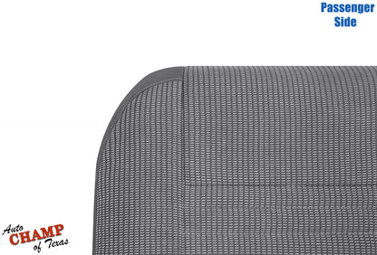 2006-2009 Dodge Ram 2500 ST Work Truck Base Passenger Lean Back Cloth Seat Cover Gray