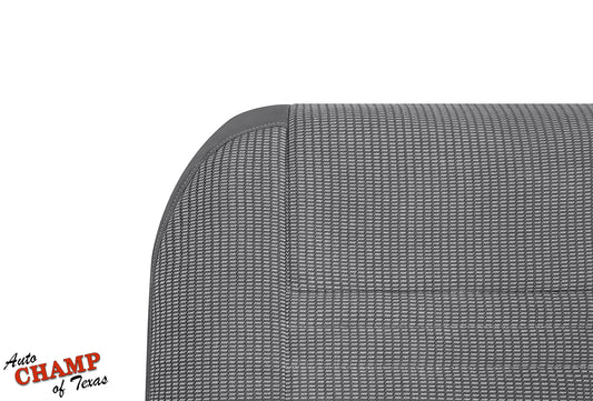 2006-2009 Dodge Ram 2500 ST Work Truck Base Driver Lean Back Cloth Seat Cover Gray