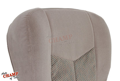 tan cloth lean back seat 2003 2006 chevy silverado passenger