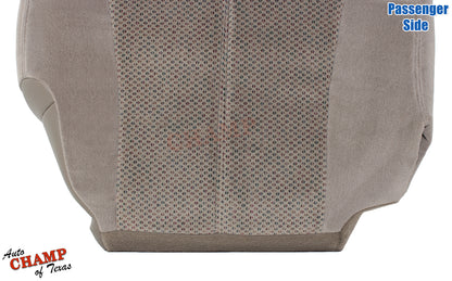 2001 chevy silverado passenger side seat cover tan cloth