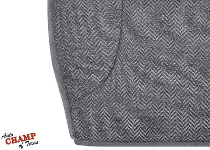 Ford Bronco XLT driver side bottom cloth seat cover gray left bottom