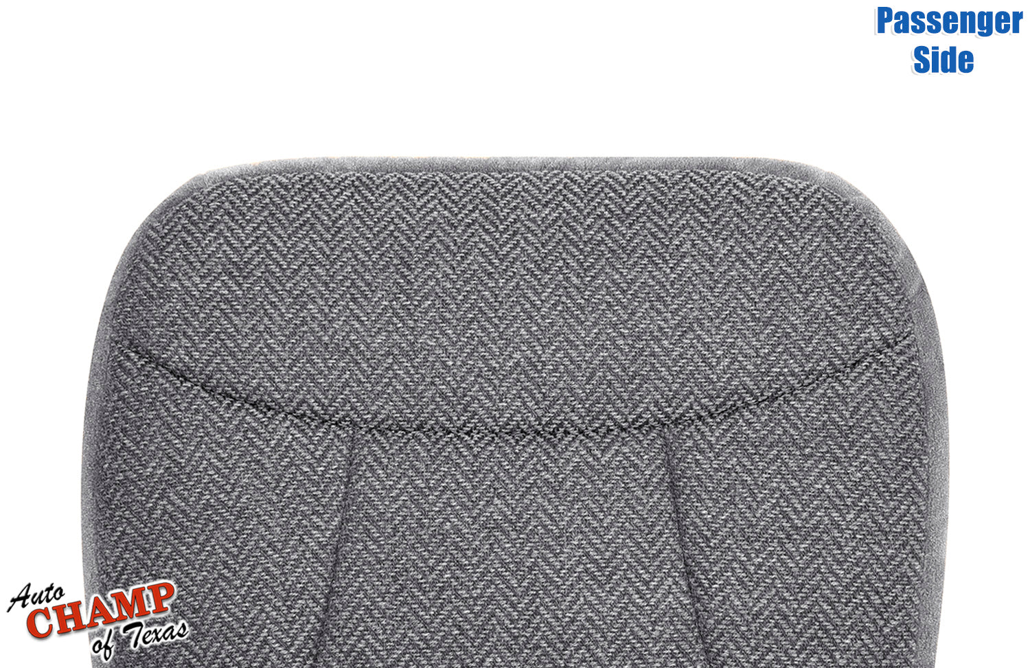 1992-1993 Ford Bronco XLT passenger side bottom cloth seat cover gray durable fit installed