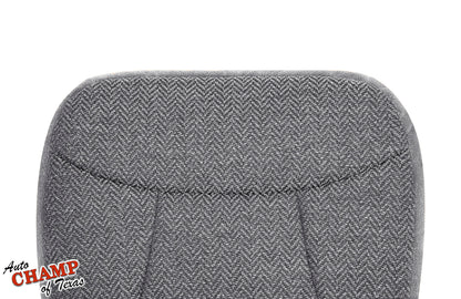 1992-1993 Ford Bronco XLT driver side cloth seat cover gray