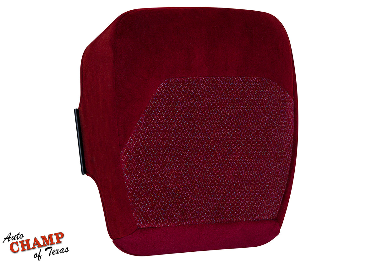 1994-1997 Ford F-250 XLT Driver Side Bottom Cloth Seat Cover Ruby Red 40/20/40