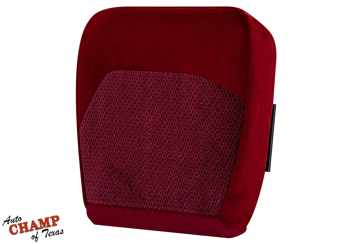 1994-1997 Ford F-250 XLT Driver Side Bottom Cloth Seat Cover Ruby Red 40/20/40