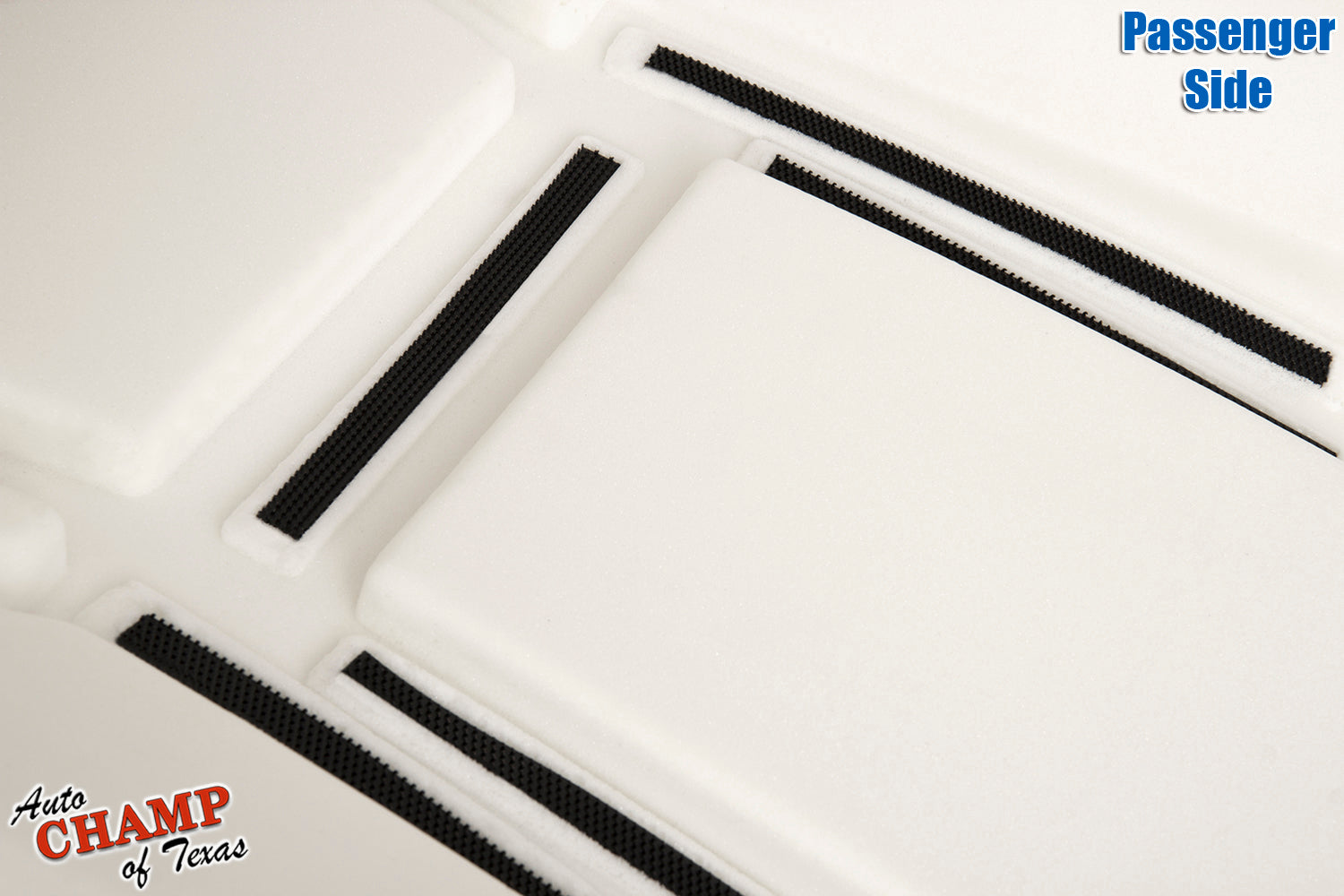 92 97 ford bronco passenger seat cushion close up velcro