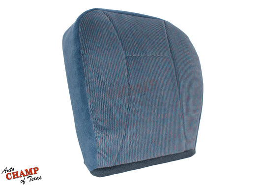 blue cloth lower seat cover bronco