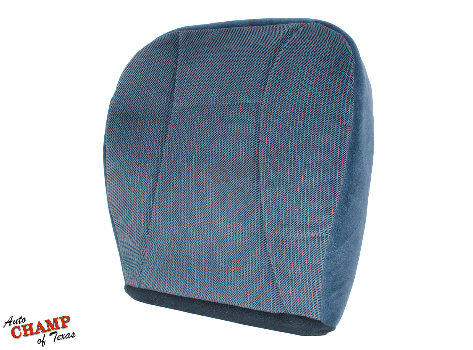 blue cloth seat cushion ford bronco