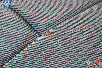 passenger side seat fabric detail chevy silverado