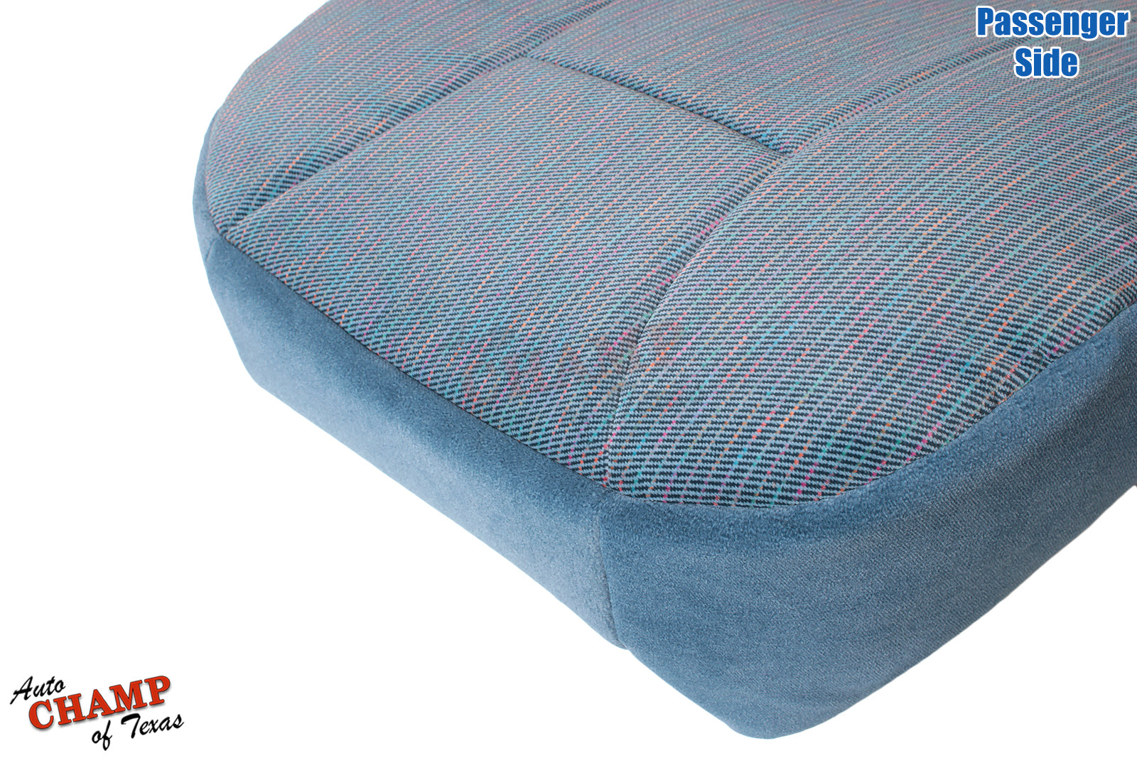 ford f150 xlt blue cloth seat bottom 1994 1996 passenger