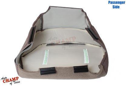 passenger bottom seat ford f550 40 20 40 tan cloth 1994 1997