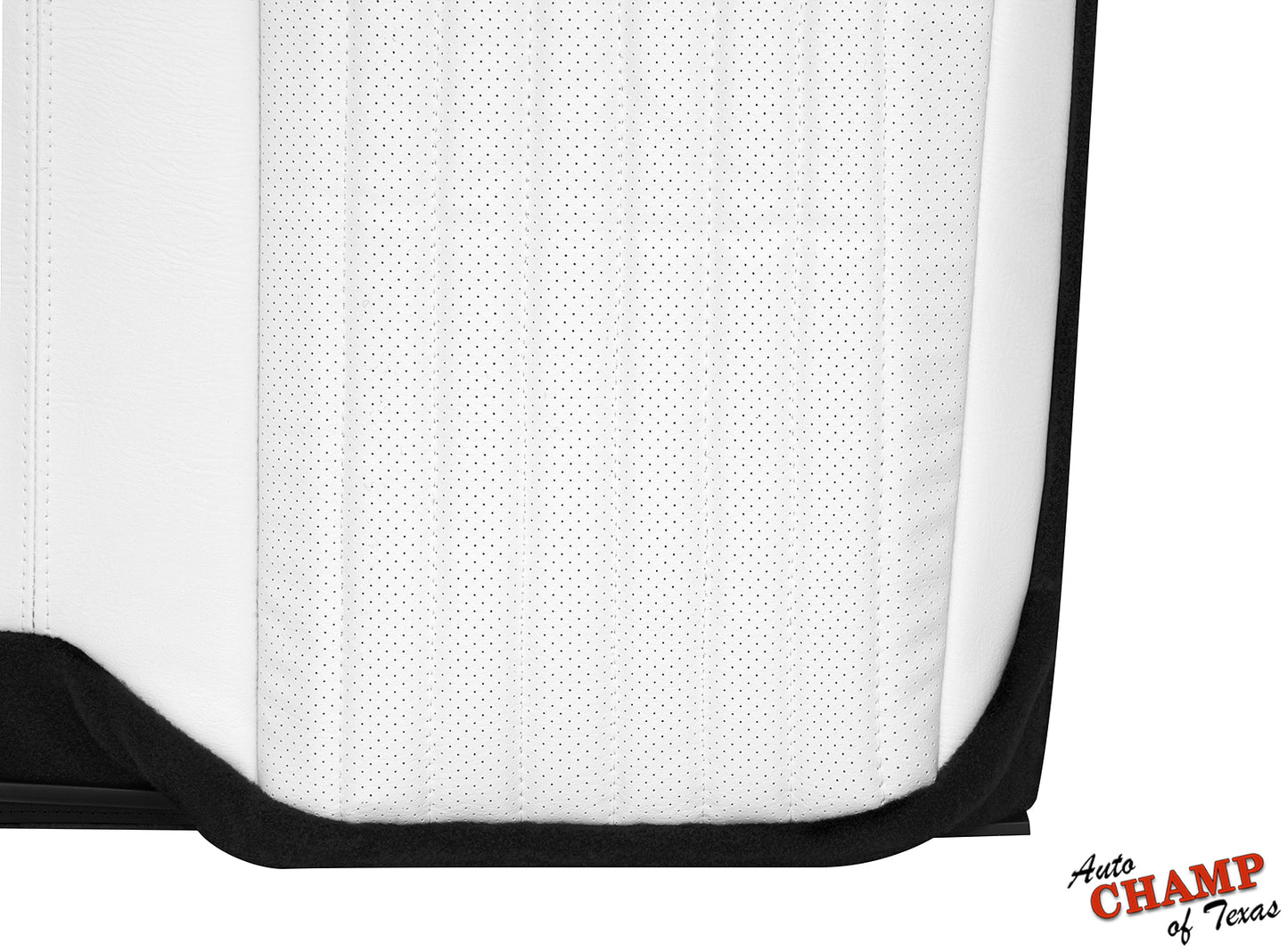 perforated leather rear seat firebird trans am white 1994