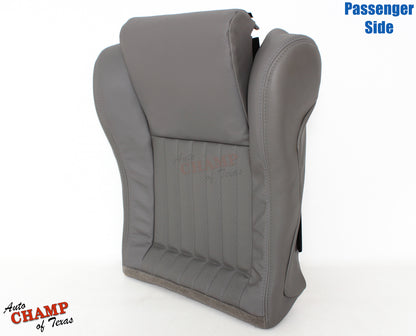 driver side bottom leather seat cover gray firebird 1993