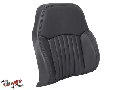 foam ready leather seat cover firebird trans am graphite