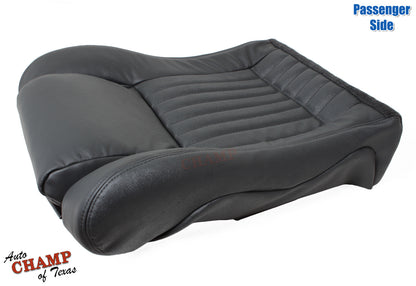 dark graphite seat leather 1995 pontiac firebird passenger