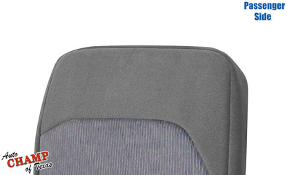 1994 1997 ford f250 xlt passenger bottom cloth seat cover gray