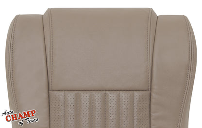 factory tan seat bottom leather cover trans am