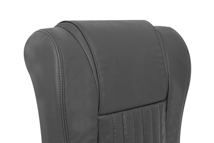 firebird trans am seat leather bottom replacement dark gray