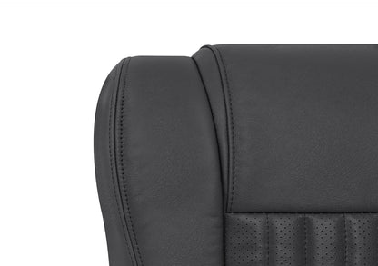 black leather bottom seat trans am firebird cover