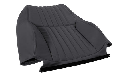lean back black leather trans am seat with vent detail