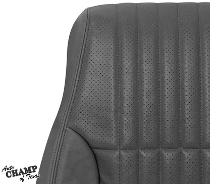 graphite gray stitch seat trans am lean back