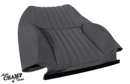 gray driver seat back cover 1993 1995 firebird leather match