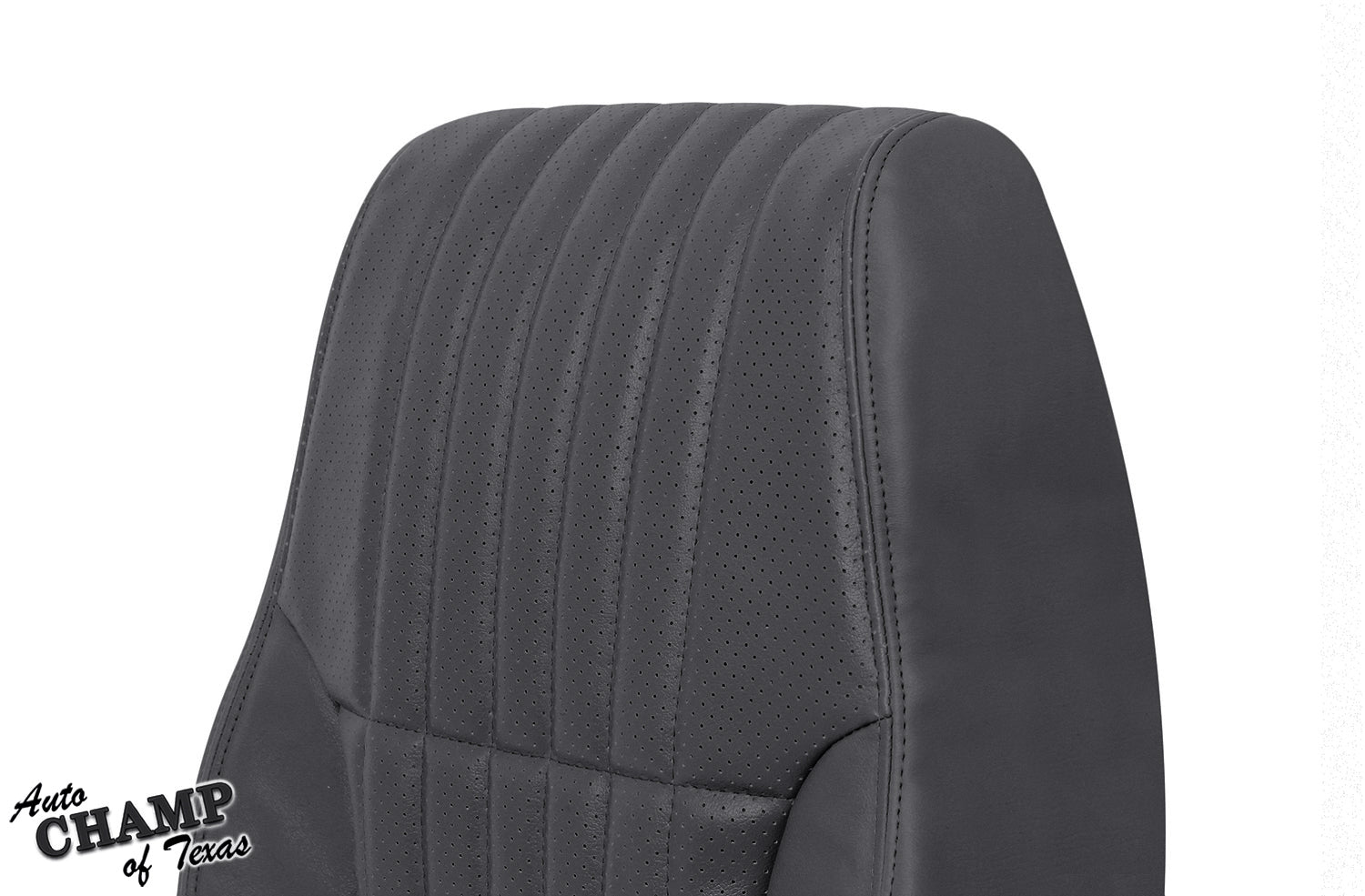 pontiac firebird 1993 1995 gray leather lean back driver seat cover