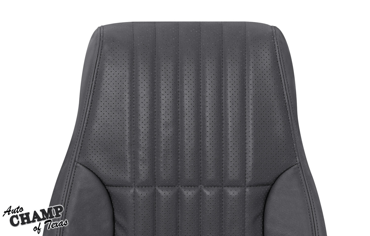gray leather lean back seat cover for 1993 1995 pontiac firebird trans am