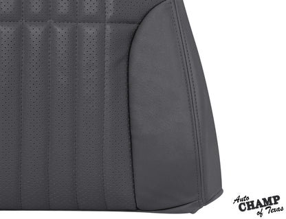 pontiac firebird trans am gray leather driver back seat cover