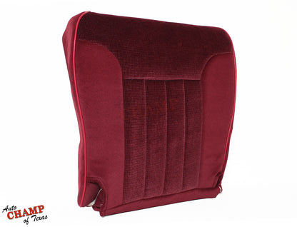 1994-1996 Dodge Ram 1500 SLT Laramie Driver Side Bottom Cloth Seat Cover Red