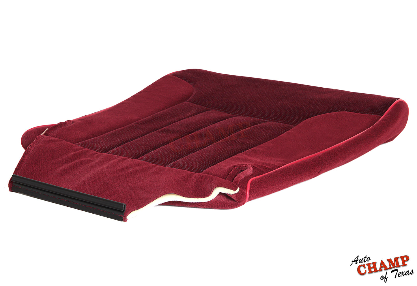 1994-1996 Dodge Ram 1500 SLT Laramie Driver Side Bottom Cloth Seat Cover Red