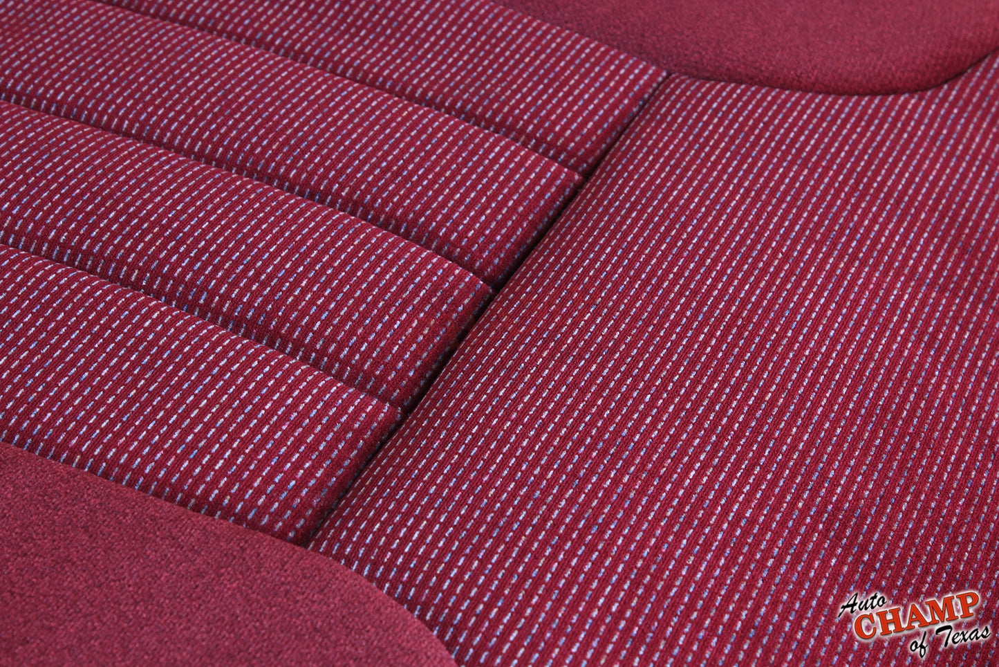 1994-1996 Dodge Ram 1500 SLT Laramie Driver Side Bottom Cloth Seat Cover Red