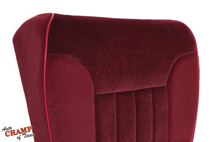 1994-1996 Dodge Ram 1500 SLT Laramie Driver Side Bottom Cloth Seat Cover Red