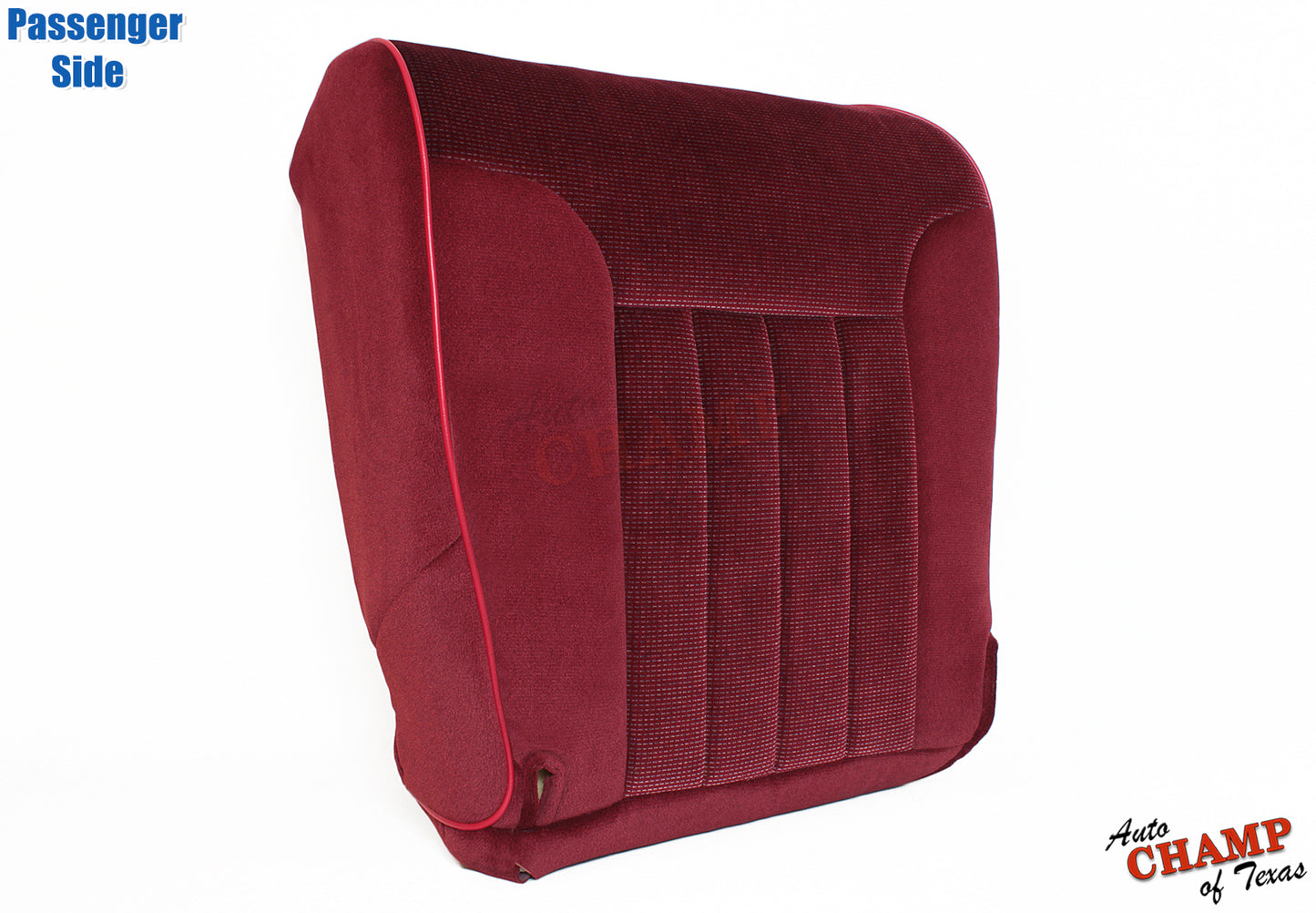 1994-1996 Dodge Ram 1500 SLT Laramie Passenger Side Bottom Cloth Seat Cover Red