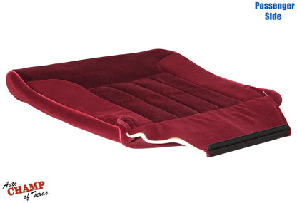 1994-1996 Dodge Ram 1500 SLT Laramie Passenger Side Bottom Cloth Seat Cover Red