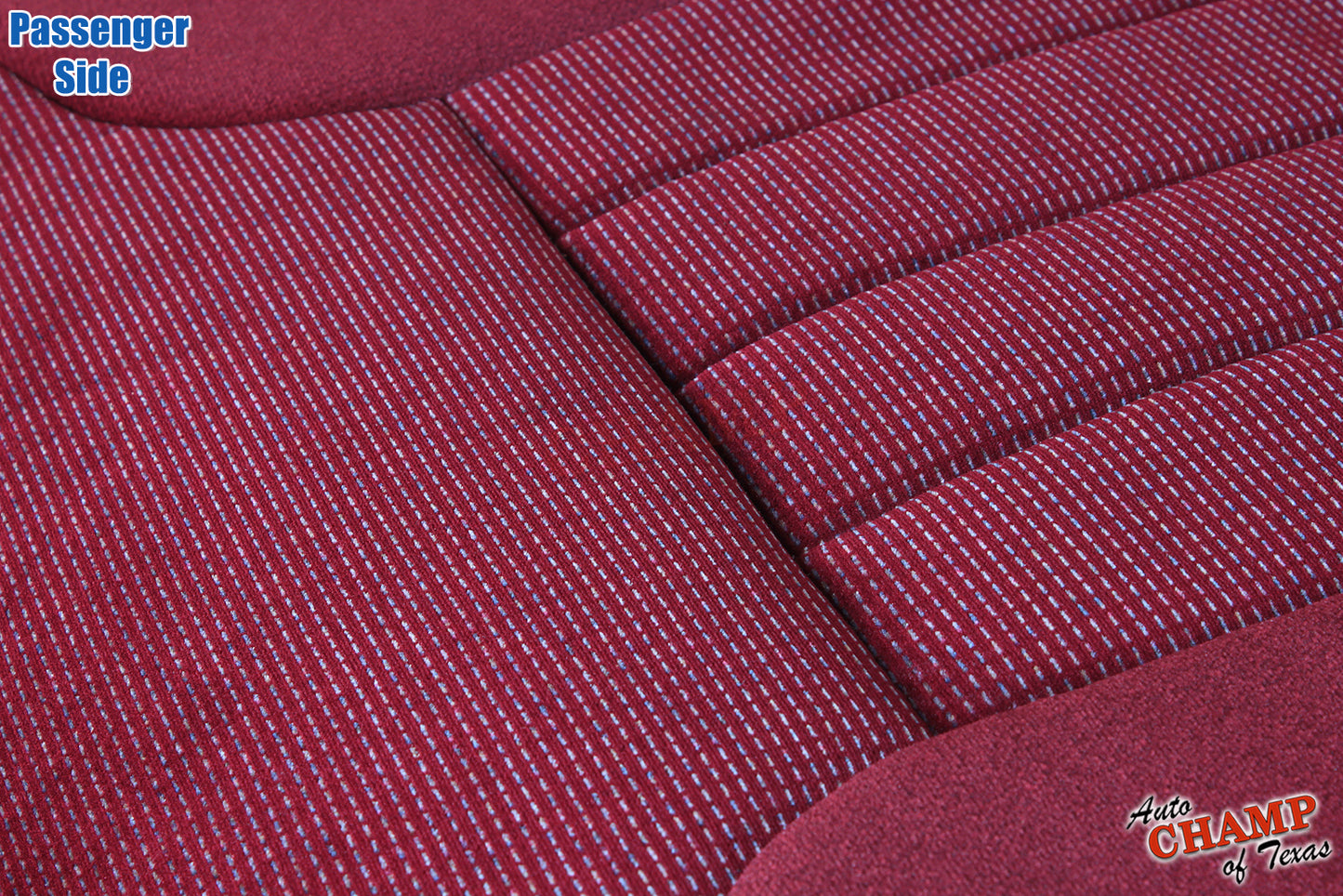 1994-1996 Dodge Ram 1500 SLT Laramie Passenger Side Bottom Cloth Seat Cover Red