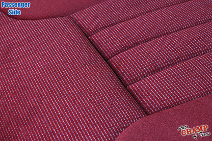 1994-1996 Dodge Ram 1500 SLT Laramie Passenger Side Bottom Cloth Seat Cover Red