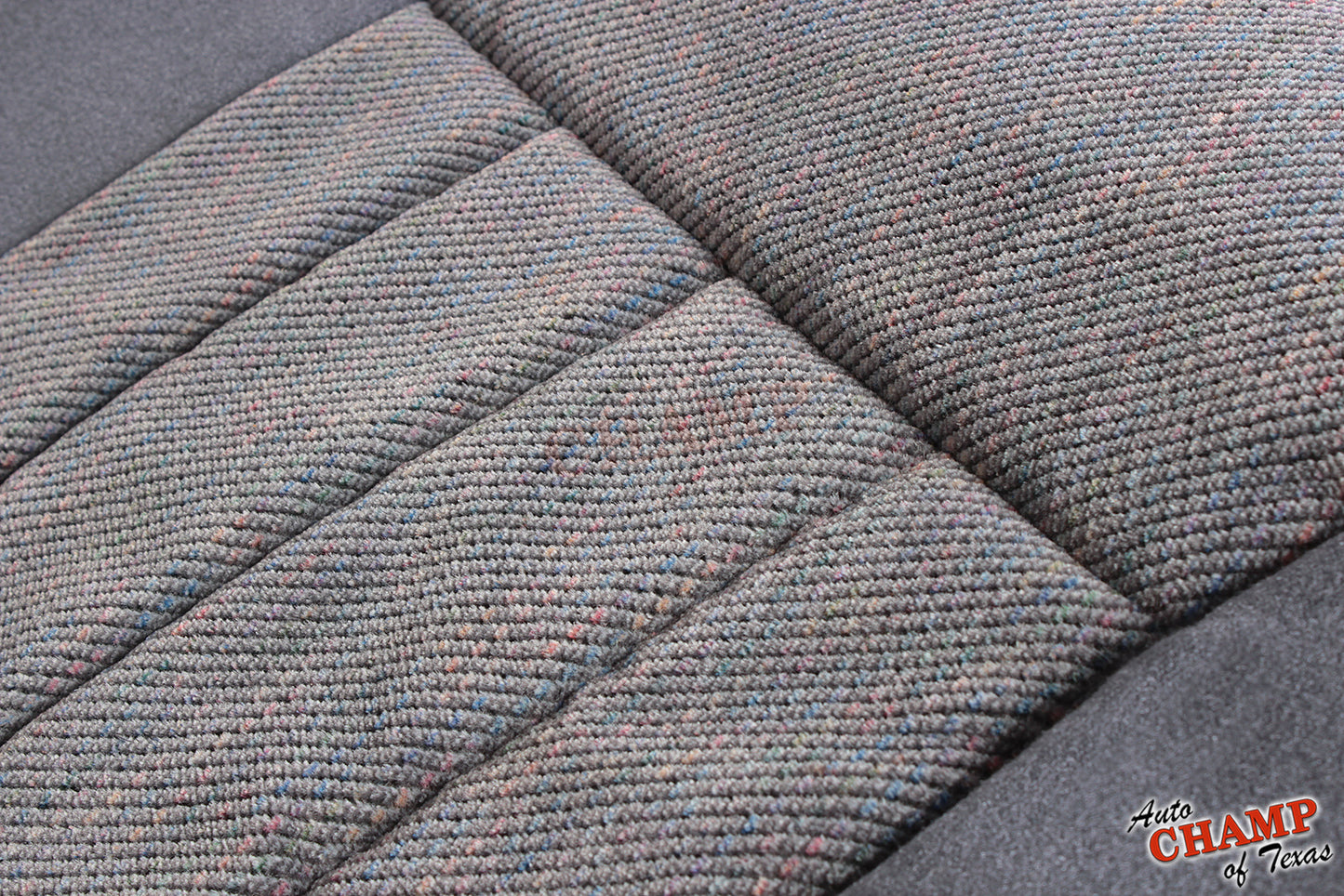 1994-1996 Dodge Ram 1500 SLT Laramie Driver Side Bottom Cloth Seat Cover Gray