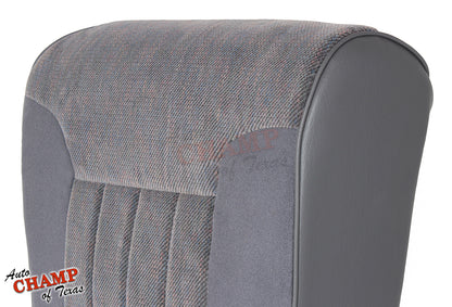 1994-1996 Dodge Ram 1500 SLT Laramie Driver Side Bottom Cloth Seat Cover Gray
