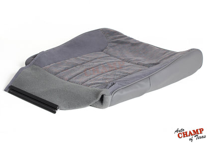 1994-1996 Dodge Ram 1500 SLT Laramie Driver Side Bottom Cloth Seat Cover Gray