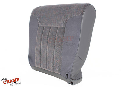 1994-1996 Dodge Ram 1500 SLT Laramie Driver Side Bottom Cloth Seat Cover Gray