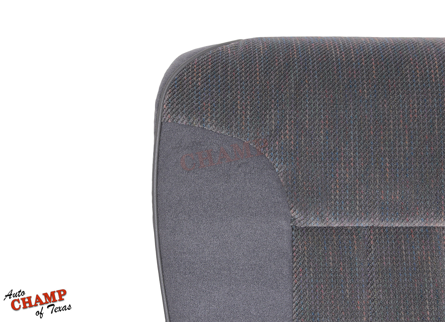 1994-1996 Dodge Ram 1500 SLT Laramie Driver Side Bottom Cloth Seat Cover Gray