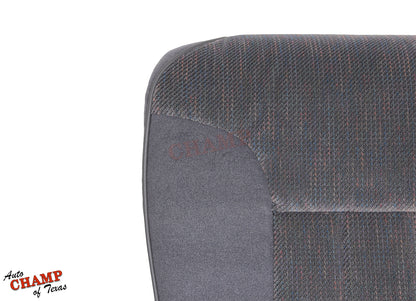 1994-1996 Dodge Ram 1500 SLT Laramie Driver Side Bottom Cloth Seat Cover Gray