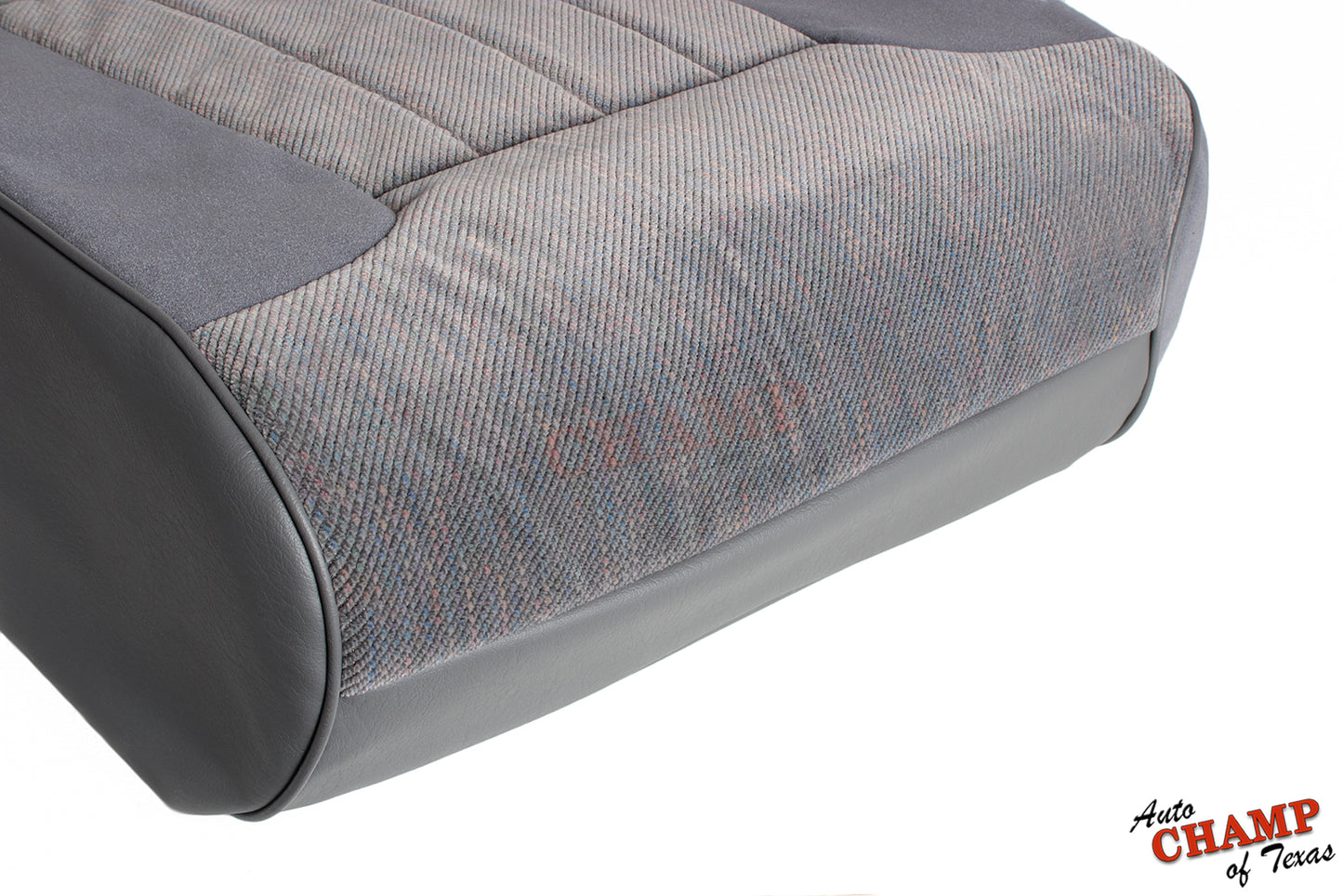 1994-1996 Dodge Ram 1500 SLT Laramie Driver Side Bottom Cloth Seat Cover Gray