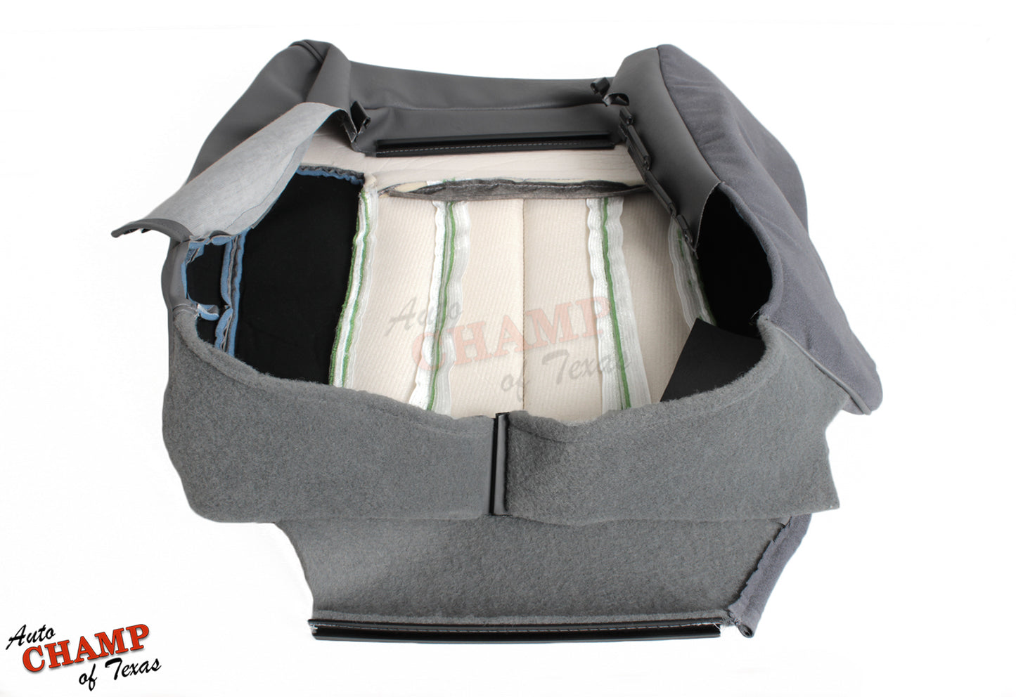 1994 1996 dodge ram 1500 slt driver bottom seat cover gray cloth