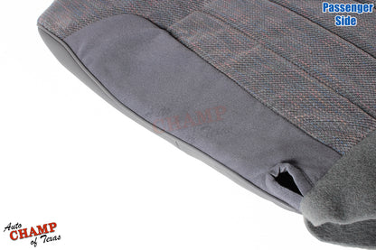 1994-1996 Dodge Ram 1500 SLT Laramie Passenger Side Bottom Cloth Seat Cover Gray