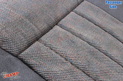 1994-1996 Dodge Ram 1500 SLT Laramie Passenger Side Bottom Cloth Seat Cover Gray